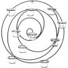 Endless Circles Iron Candle Wall Sconce