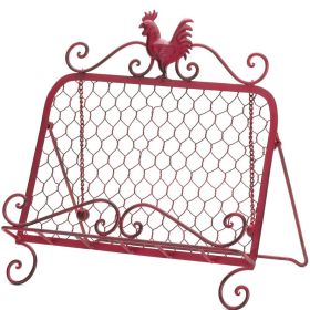 Iron Rooster Cookbook or Tablet Stand