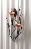 Wall Sconce with Lily Candle Cones