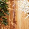 Butterfly and Heart Wind Chimes - 31.5 inches