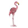 Solar Lighted Flamingo Yard Art - Standing