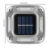 8 LED Solar Wall Light For Outdoor Courtyard Garden; Christmas Party Decoration; LED Lights - Warm Light - 1