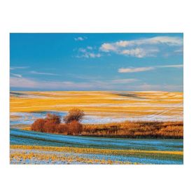 Grassland Backdrop Tapestry Landscape Bedroom Decorative Wall Tapestry Room Bedside Tapestry Painting Wall Art; 43x59 inch - Default