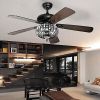 52 Mseel 5-Blade LED Ceiling Fan with Remote Control - Default