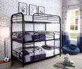 Twin Triple Decker Bed - as Pic