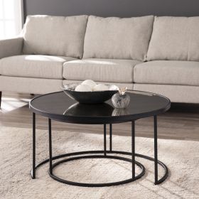 Downham Round Nestng Cocktail Tables â€šÃ„Ã¬ 2pc Set - as Pic