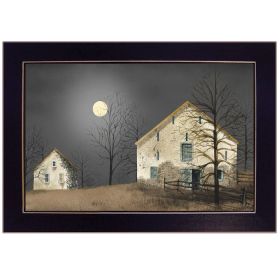 Trendy Decor 4U "Still of the Night" Framed Wall Art; Modern Home Decor Framed Print for Living Room; Bedroom & Farmhouse Wall Decoration by Billy Jac