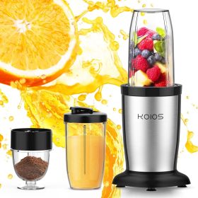 KOIOS 850W Personal Blender for Shakes and Smoothies - Black