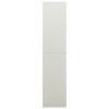 Locker Cabinet Light Gray 35.4"x15.7"x70.9" Steel - Light gray