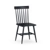 Better Homes & Gardens Gerald Classic Black Wood Dining Chairs, Set of 2 - Black