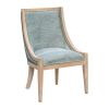 Elmcrest Upholstered Dining Chair with Nailhead Trim - as Pic