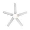 48 In Intergrated LED Ceiling Fan with White ABS Blade - as Pic