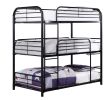 Twin Triple Decker Bed - as Pic