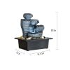 10inches Desktop Water Fountain Submersible Pump Indoor Decoration for Office Home - 10inches