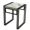 small dining table set - marble