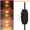 3D Fireworks Glass Wax Warmer Electric Wax Burner  - RGFirework - US