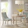 Elmcrest Upholstered Dining Chair with Nailhead Trim - as Pic