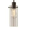 Industrial 4-Light Island Pendant Light, Bronze - Black