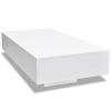 Coffee Table High Gloss White - White