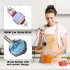 KOIOS Immersion Blender Handheld, 1000W 12-Speed 5 in 1 Hand Mixer Stick Blender with 304 Stainless Steel Blade, Food Processor, Beaker, Egg Whisk and