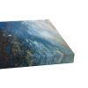 Rolling Waves Triptych 3-piece Canvas Wall Art Set - as Pic