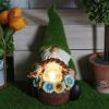 Gnome Night Solar Light Flower Decor Dimming Built-in Photoreceptor System Automatic Garden Decoration Fairy Desk Solar Light - D