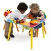 Wood Kids Storage Table and Chairs Set by Delta Children, Greenguard Gold Certified - Multicolor