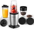 KOIOS 850W Personal Blender for Shakes and Smoothies - Black