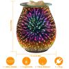 3D Fireworks Glass Wax Warmer Electric Wax Burner  - RGFirework - US