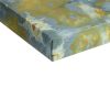 Shattering Rock Yellow Abstract Canvas Wall Art - as Pic