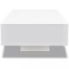 Coffee Table High Gloss White - White