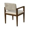 Benson Upholstered Dining Chairs with Arms (Set of 2) - as Pic