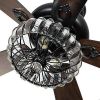 52 Mseel 5-Blade LED Ceiling Fan with Remote Control - Default