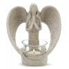 Sand-Look Angelic Candle Holder