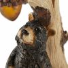 Solar Light-Up Bear Garden Statue