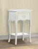 Romantic Country White Night Stand or Accent Table