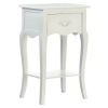 Romantic Country White Night Stand or Accent Table