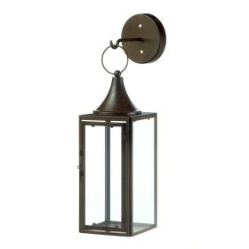 Iron Hanging Candle Lantern and Hook