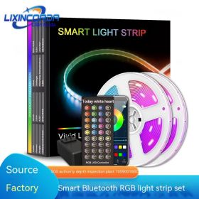 Bluetooth Intelligent Decorative Atmosphere Light Strip (Option: 20 M 360 Lamp IP20-40 Button American Standard)