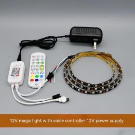 Programmable Led Atmosphere Rhythm Voice-controlled Dynamic Light Strip (Option: 30-12V 5 Meters)