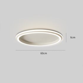 Fashion Minimal Room Lamp Bedroom Creativity (Option: White light-60cm)