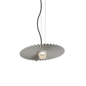 Nordic Post-modern Simple Creative Restaurant Lamp Bar Clothing Store Chandelier (Option: Grey-40cm)