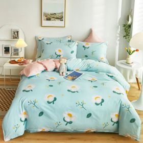 Cotton Duvet Cover One-piece Wholesale Pure Single Double Student Dormitory Bed Sheet Four-piece Set (Option: )