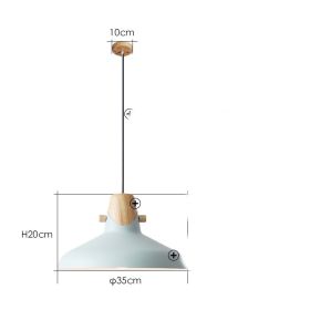 Intelligent Pendant Lamp Is Modern And Simple (Option: Green-C)