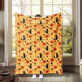 Home Fashion Kitten Flannel Blanket (Option: )