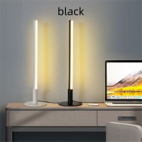 Simple Retro Home Decorative Atmosphere Lamp (Option: Black-Monochromatic warm light-AU)